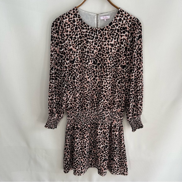 Parker ~ Smocked Drop-Waist Animal Print Dress - Picture 2 of 10